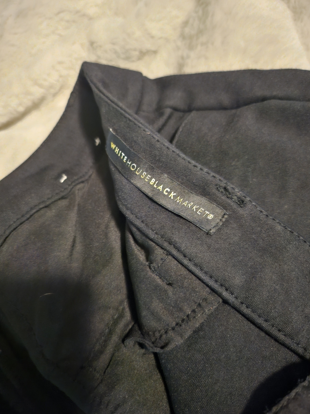 Womans Slim Bootcut Dress Pants - Picture 3 of 4